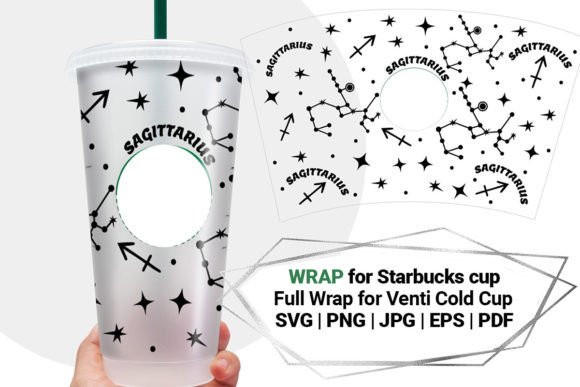 Sagittarius Wrap Graphics for Crafts & Local Branding